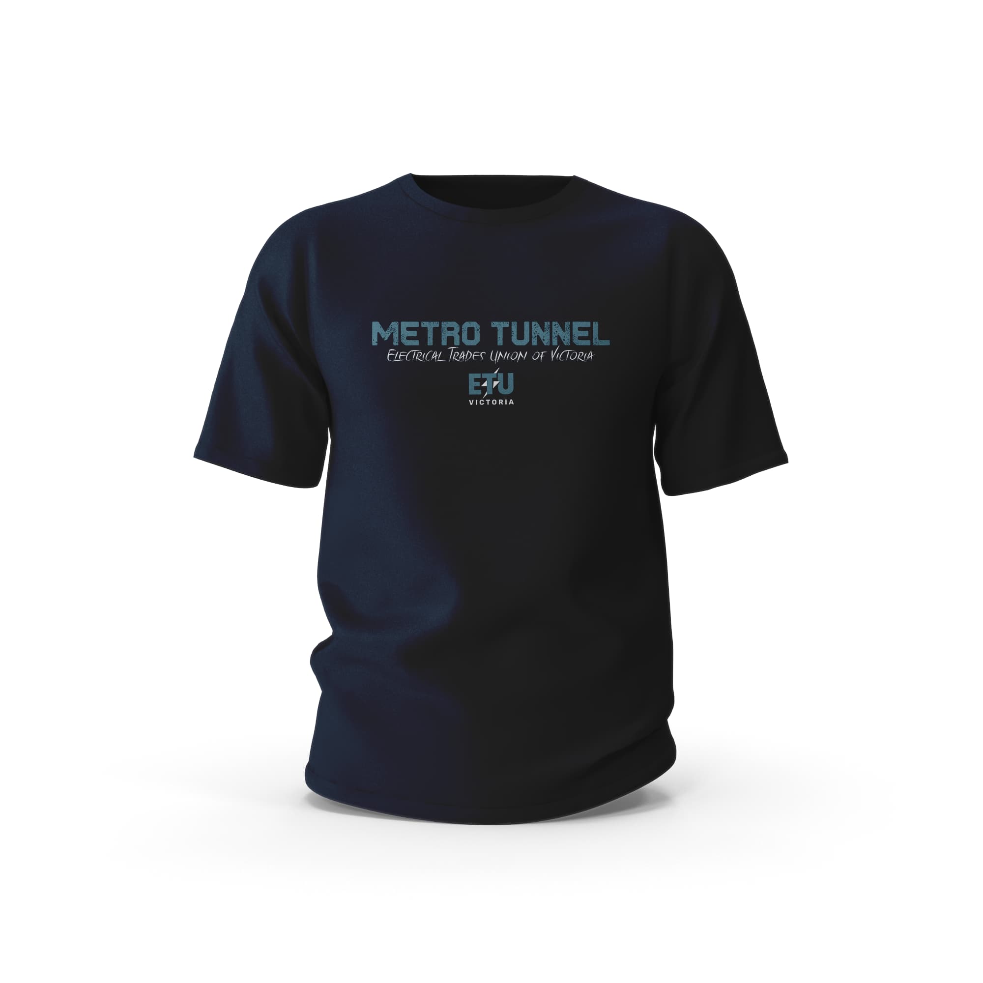 '23 Metro Tunnel Navy ETU T-Shirt
