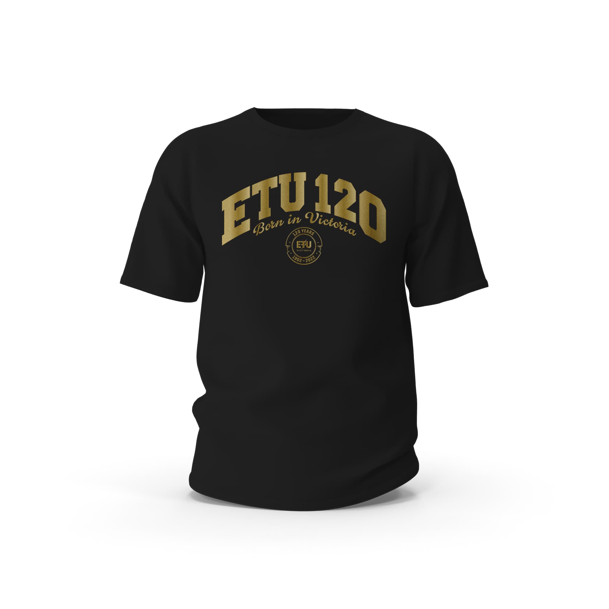 120 Year Anniversary Black ETU T-Shirt