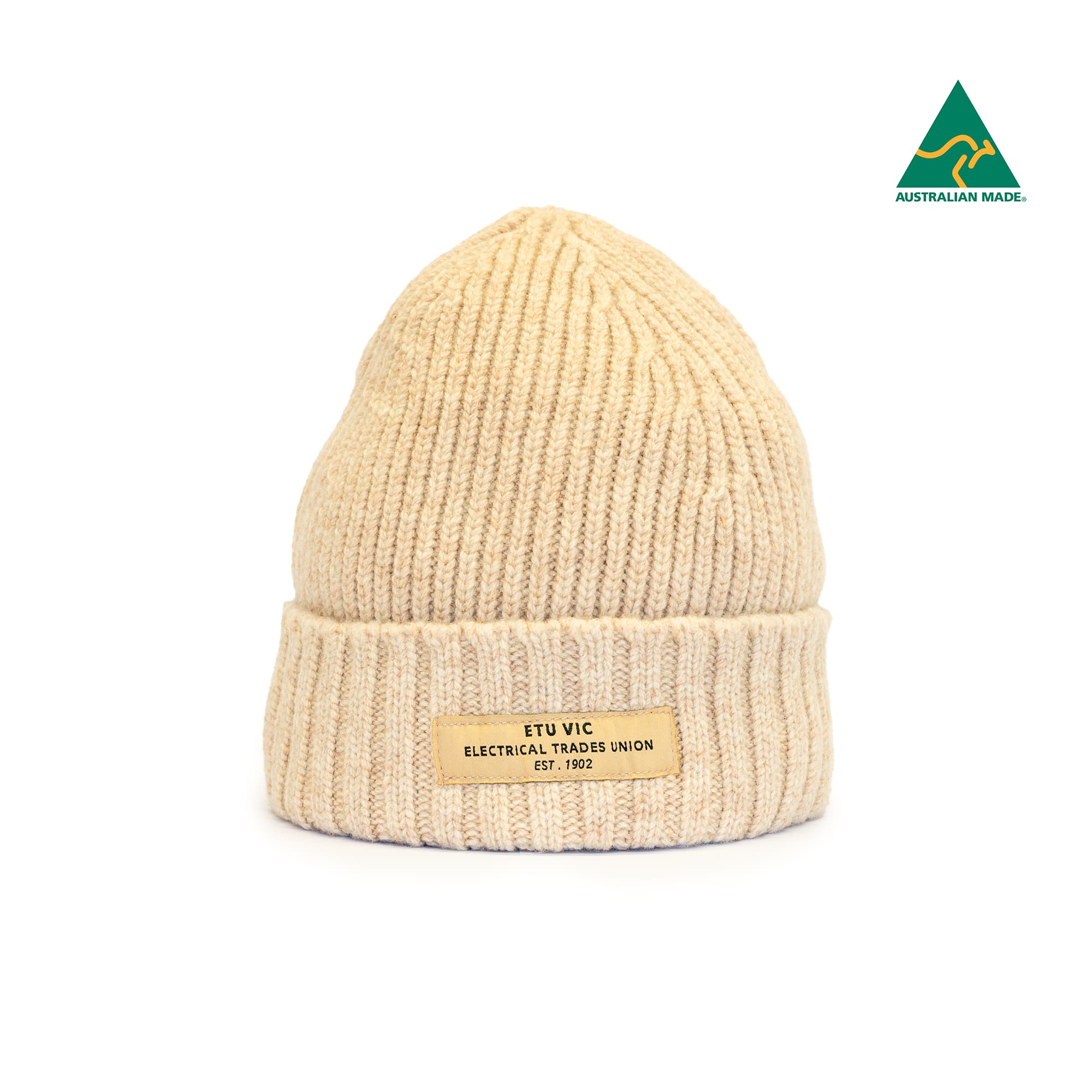 ETU Basic Beige Beanie