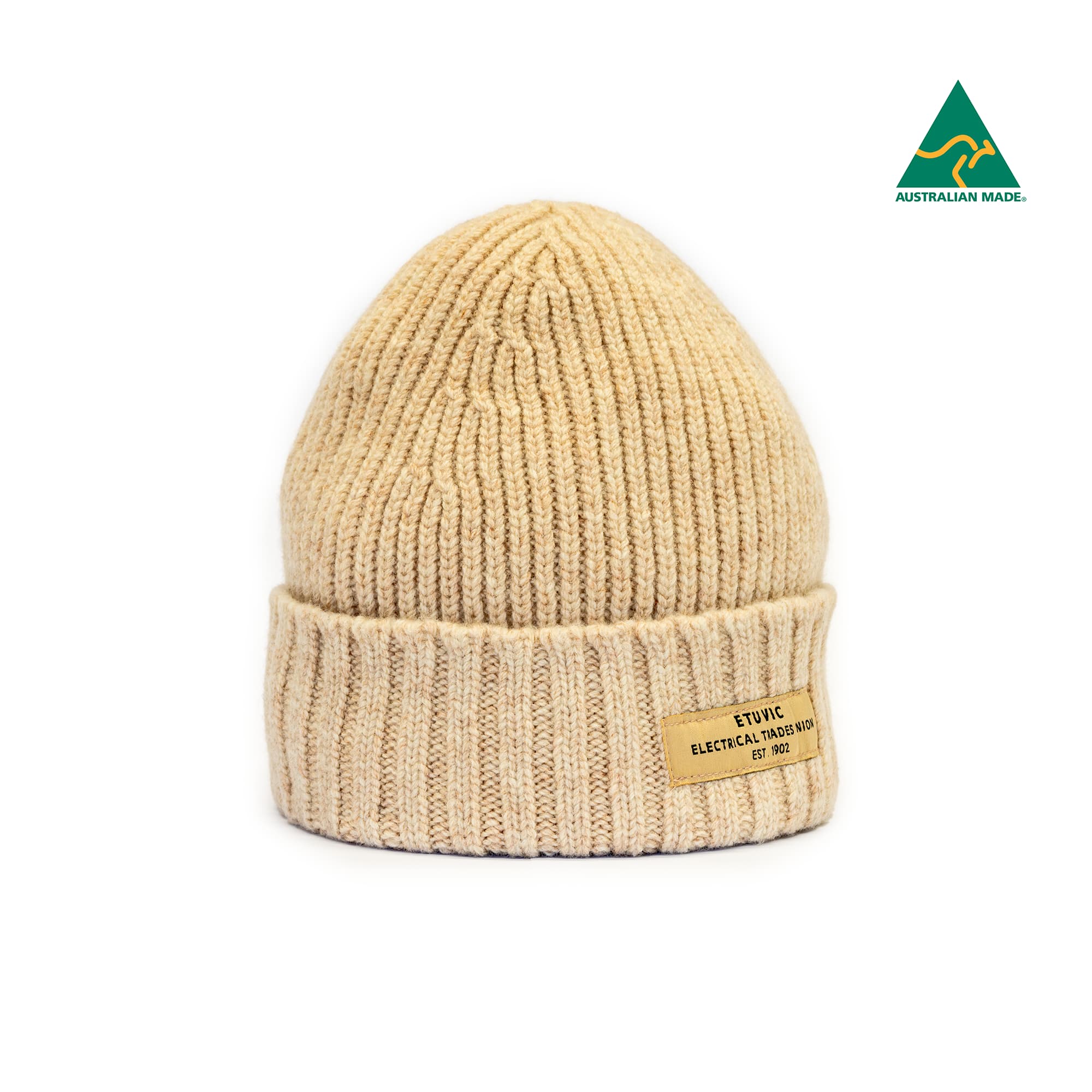 ETU Basic Beige Beanie