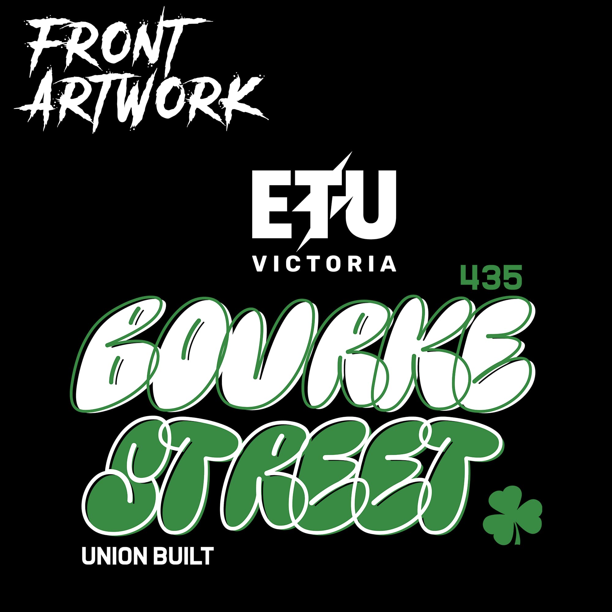Pre-Order - 435 Bourke Street Black T-Shirts