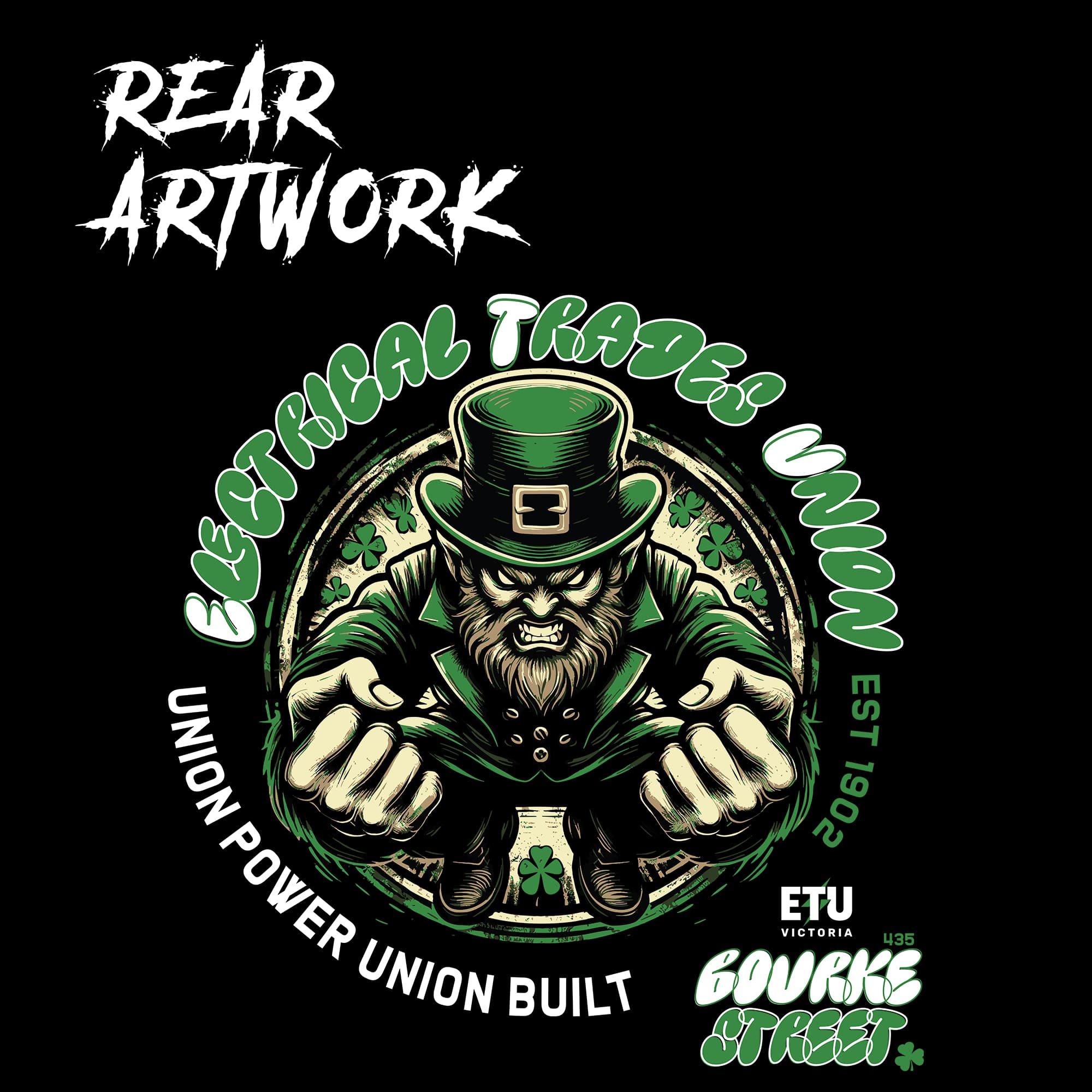 Pre-Order - 435 Bourke Street Black T-Shirts