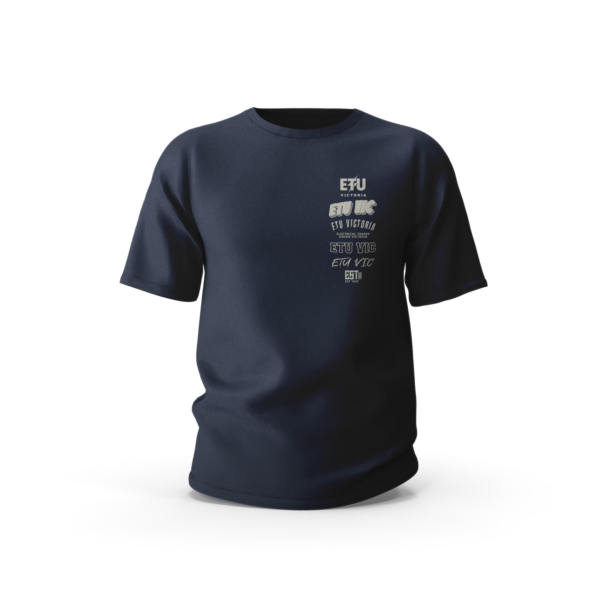 Assorted Logo Midnight Blue ETU T-Shirt