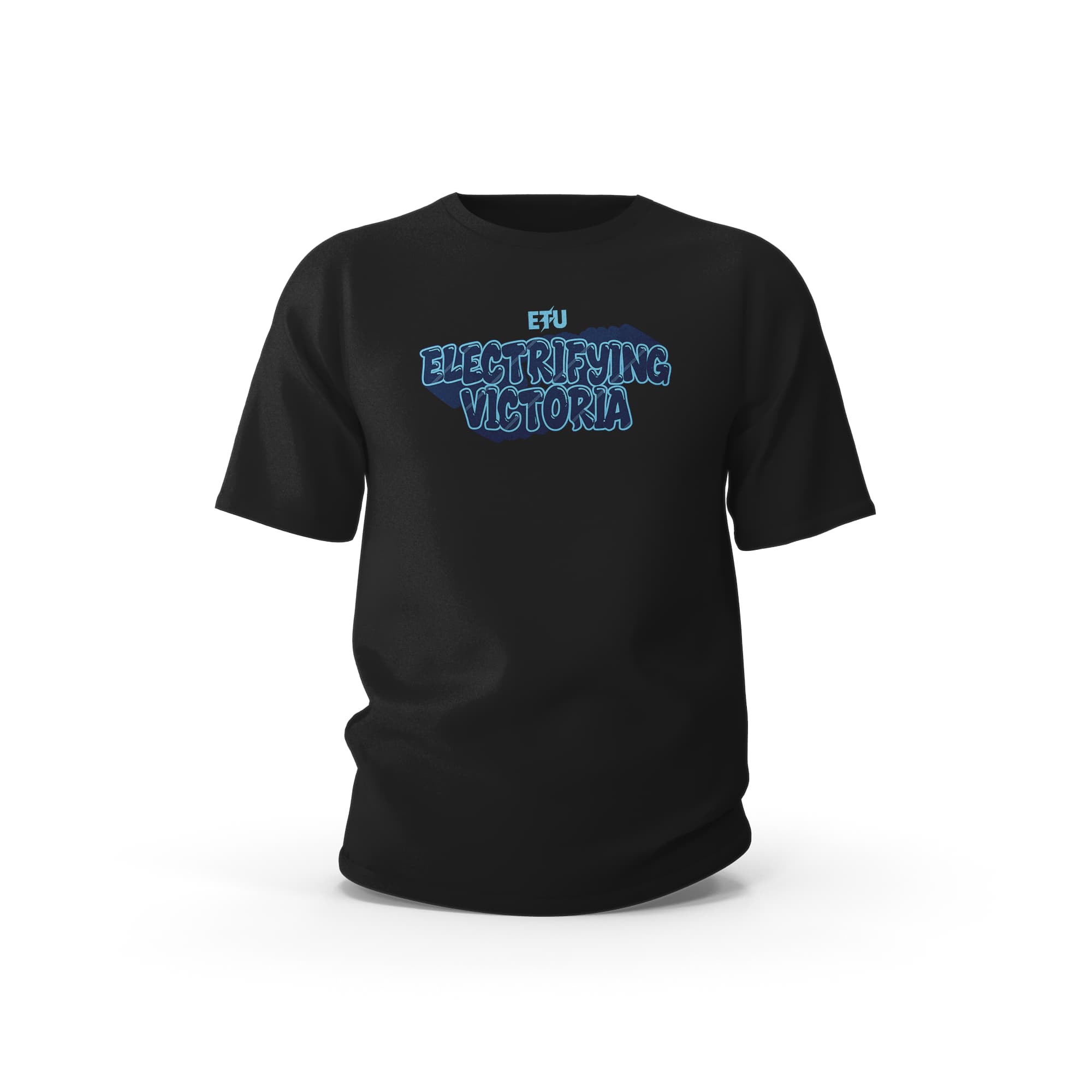 Bubble Cityscape Black ETU T-Shirt