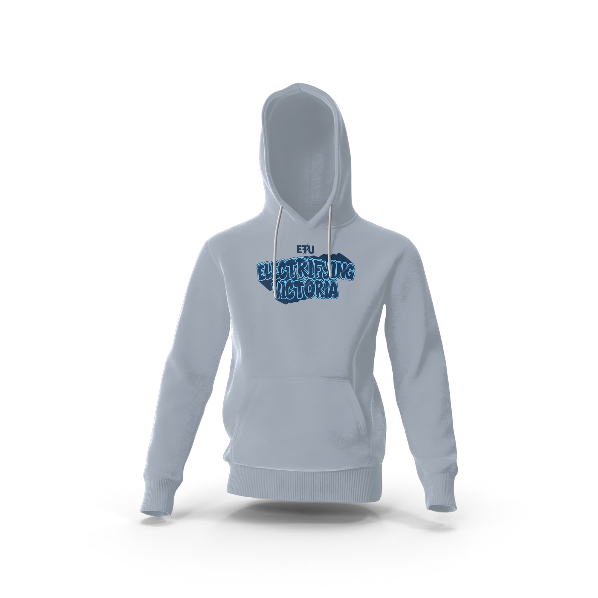 Bubble Cityscape Powder Hooded ETU Sweatshirt