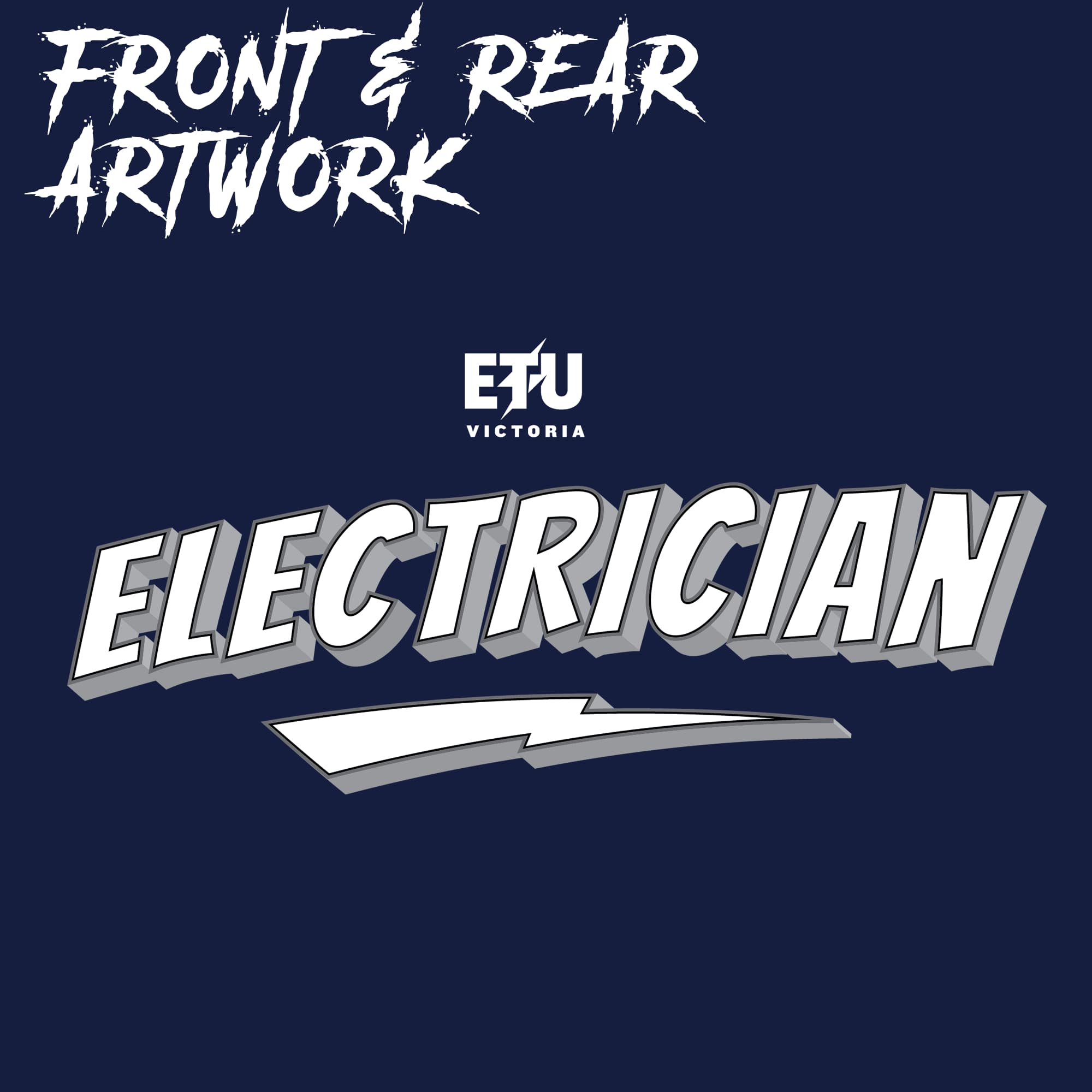 Electrician Cobalt Hooded ETU Sweatshirt