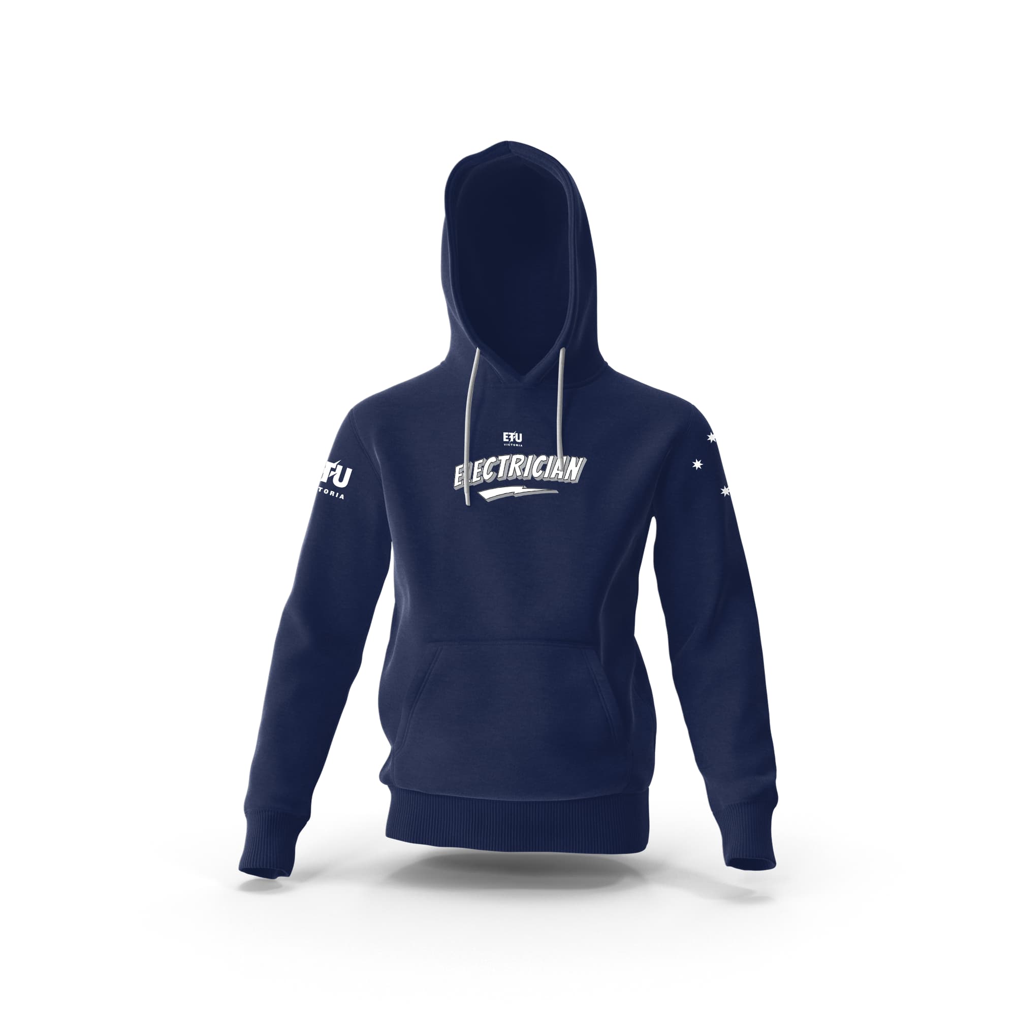 Electrician Cobalt Hooded ETU Sweatshirt