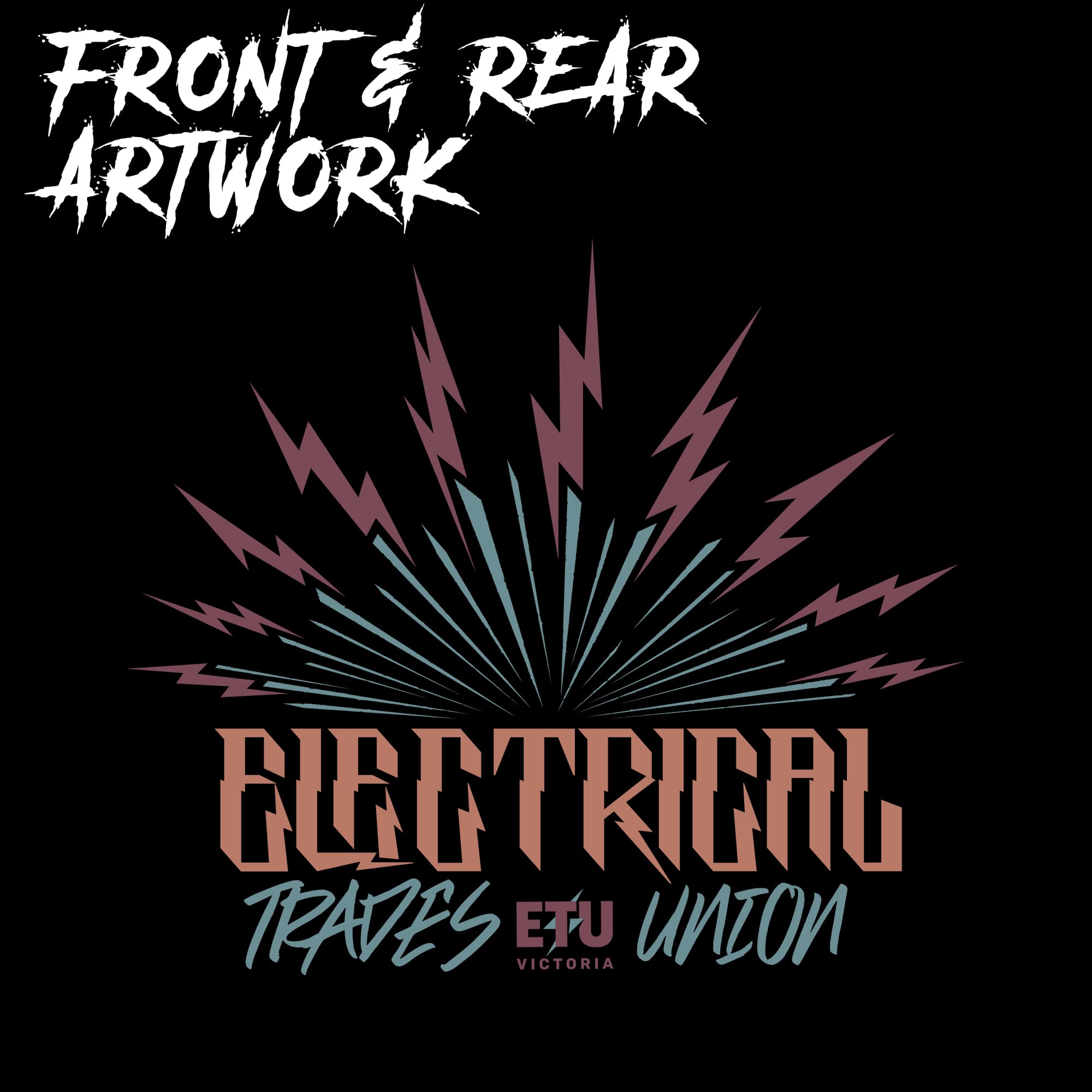 Electric Sunshine Black ETU T-Shirt