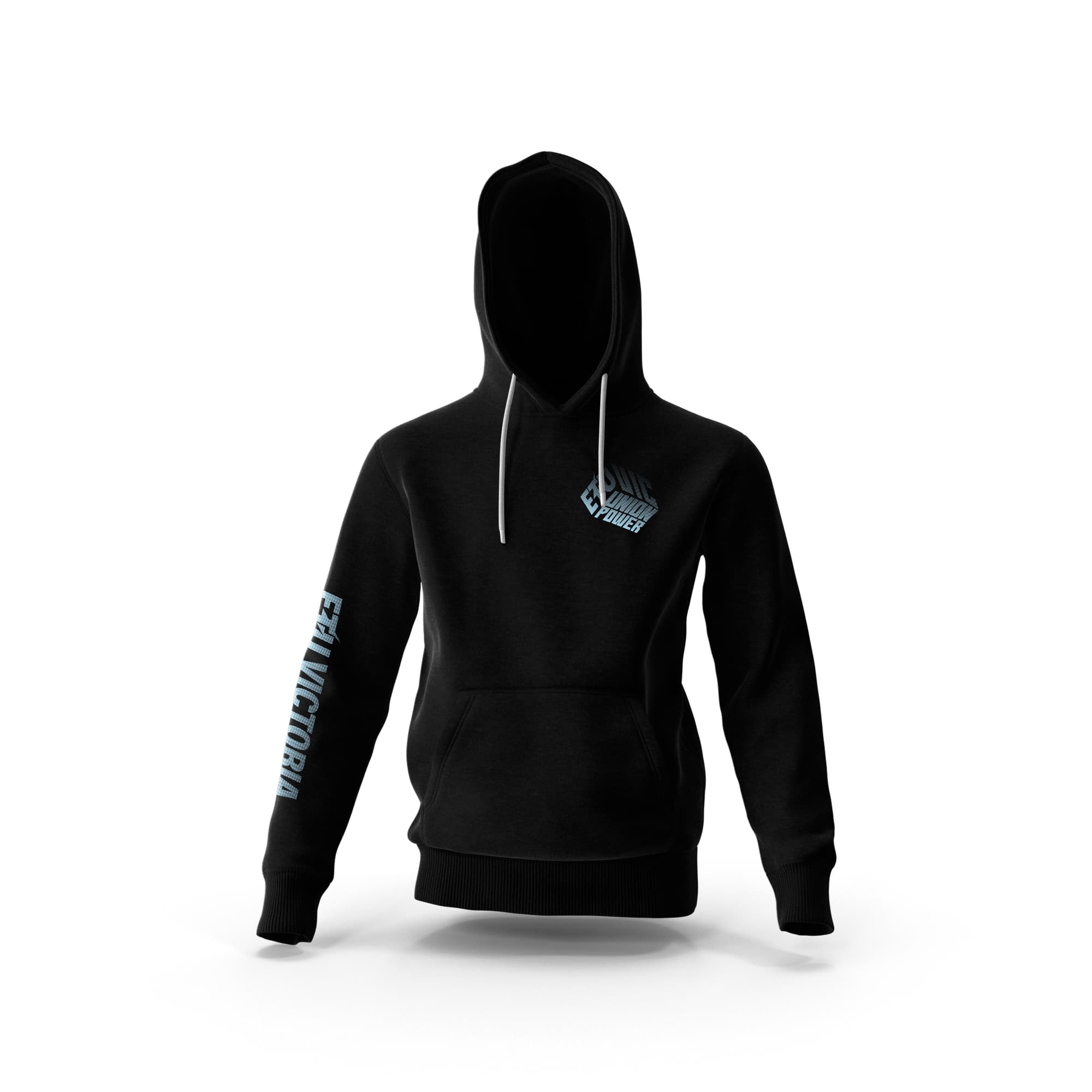 Cubed Black Hooded ETU Sweatshirt