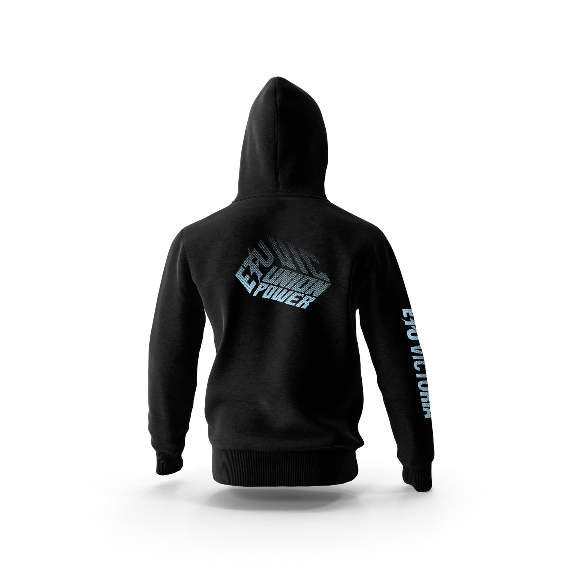 Cubed Black Hooded ETU Sweatshirt