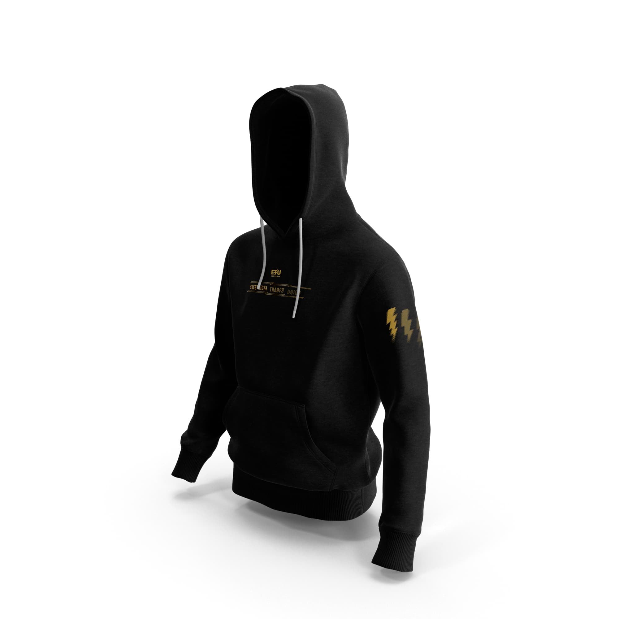Descend Black Hooded ETU Sweatshirt