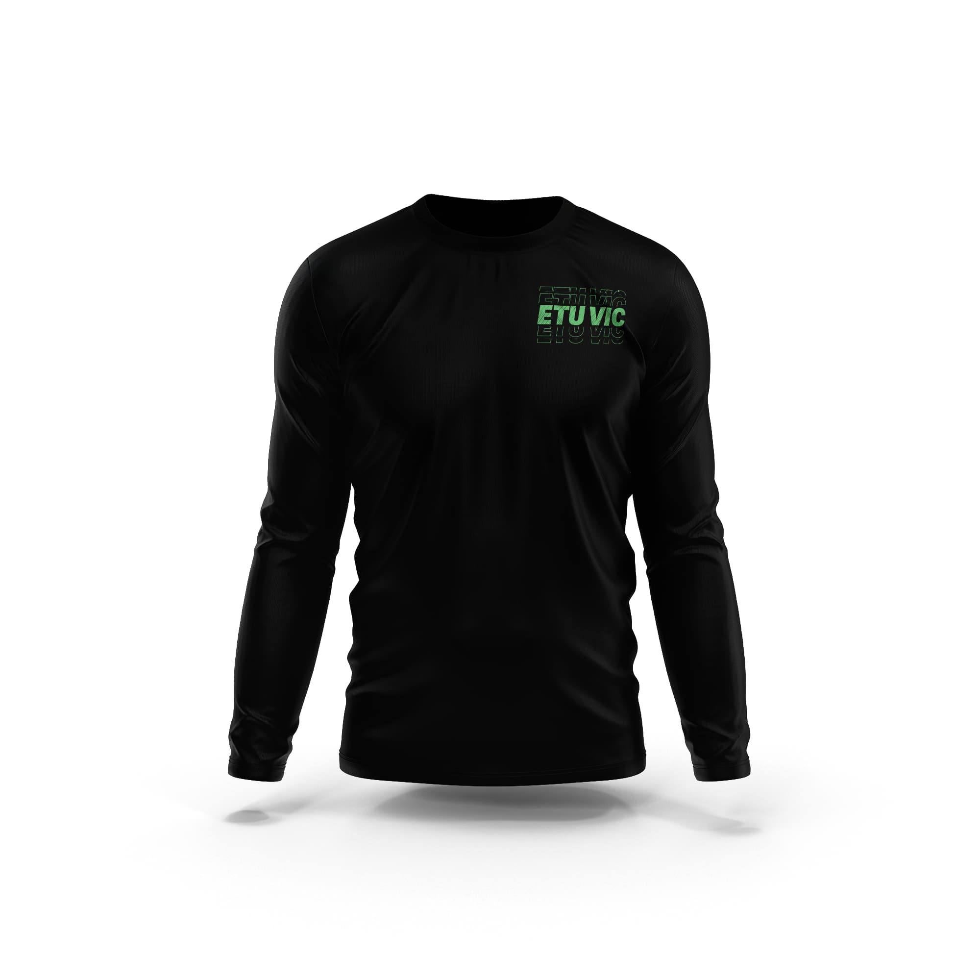 Echo Black Long Sleeve ETU Shirt