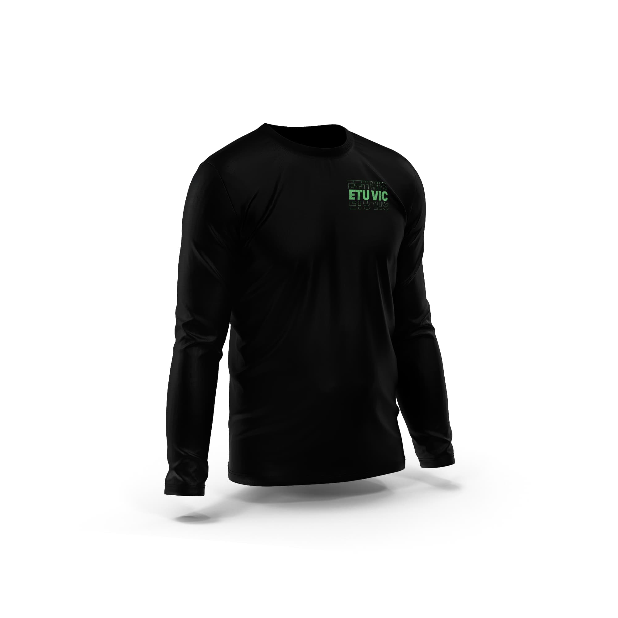 Echo Black Long Sleeve ETU Shirt