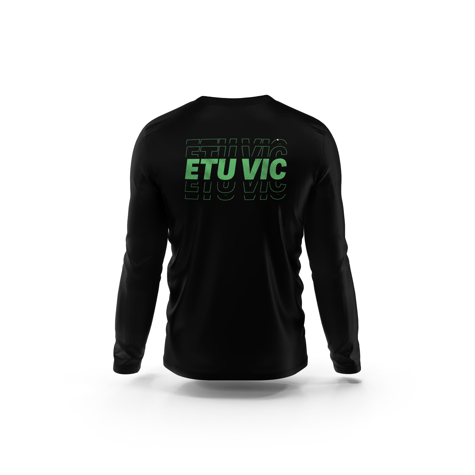 Echo Black Long Sleeve ETU Shirt