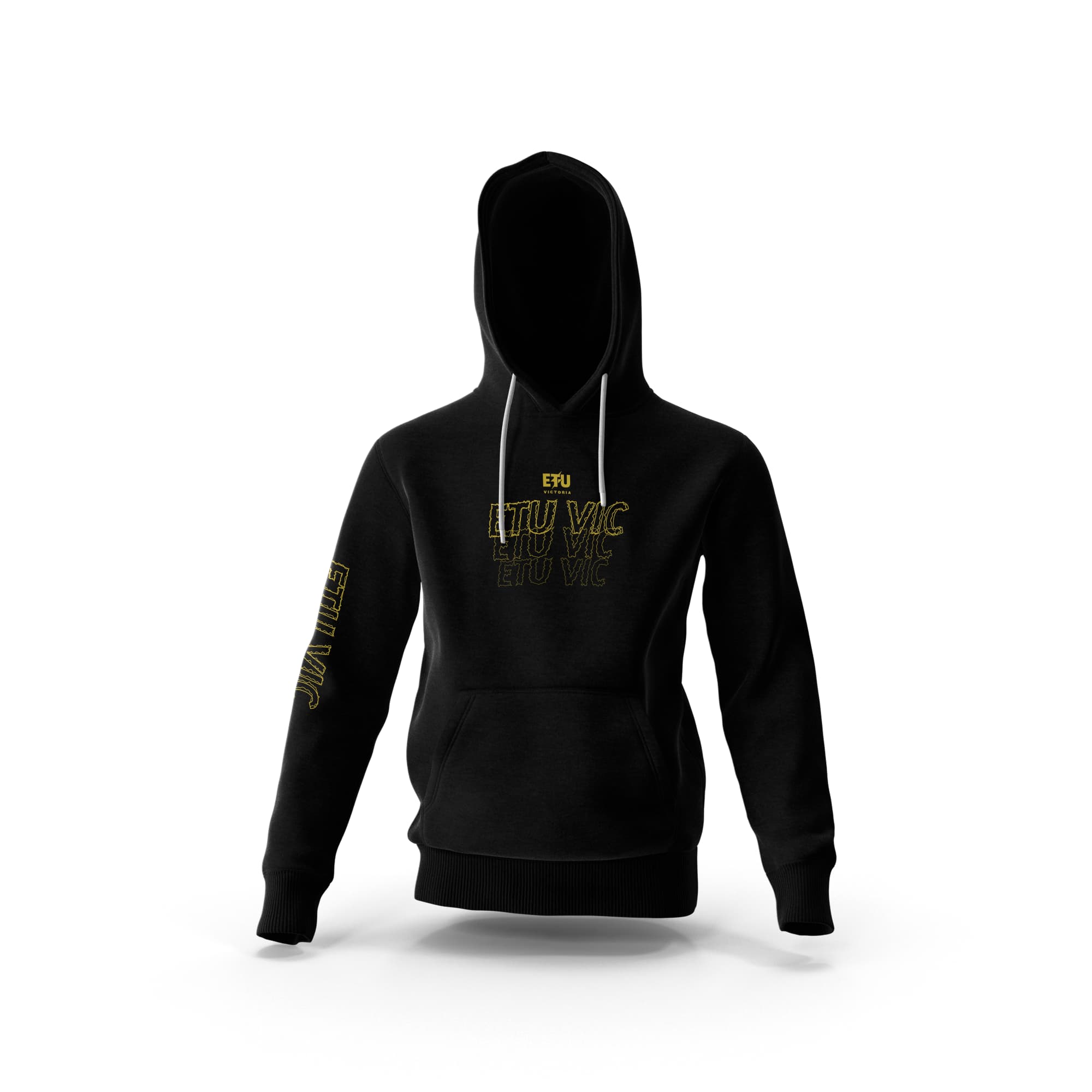 Frantic Black Hooded ETU Sweatshirt