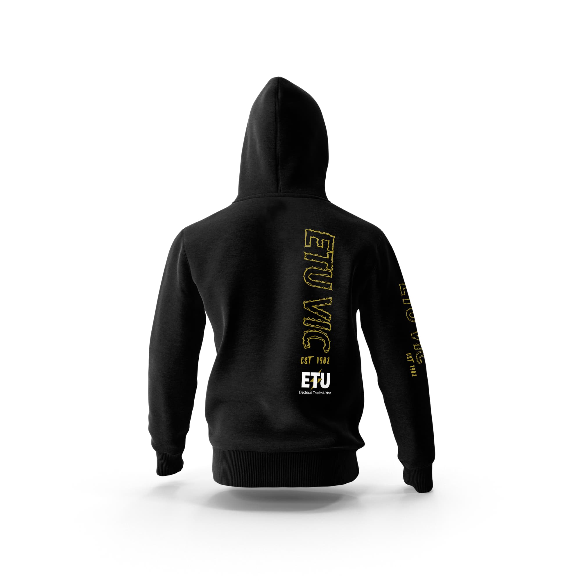 Frantic Black Hooded ETU Sweatshirt