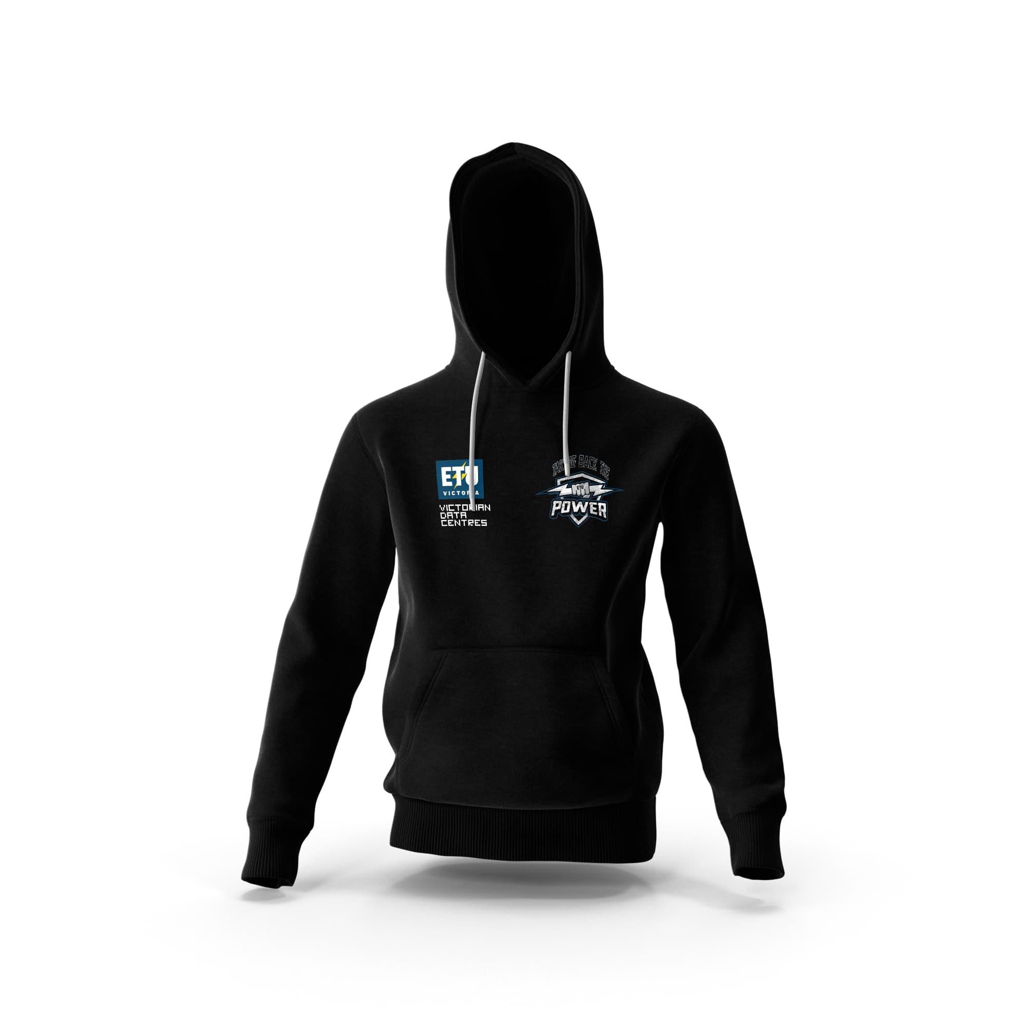 VDC Black Hooded ETU Sweatshirt