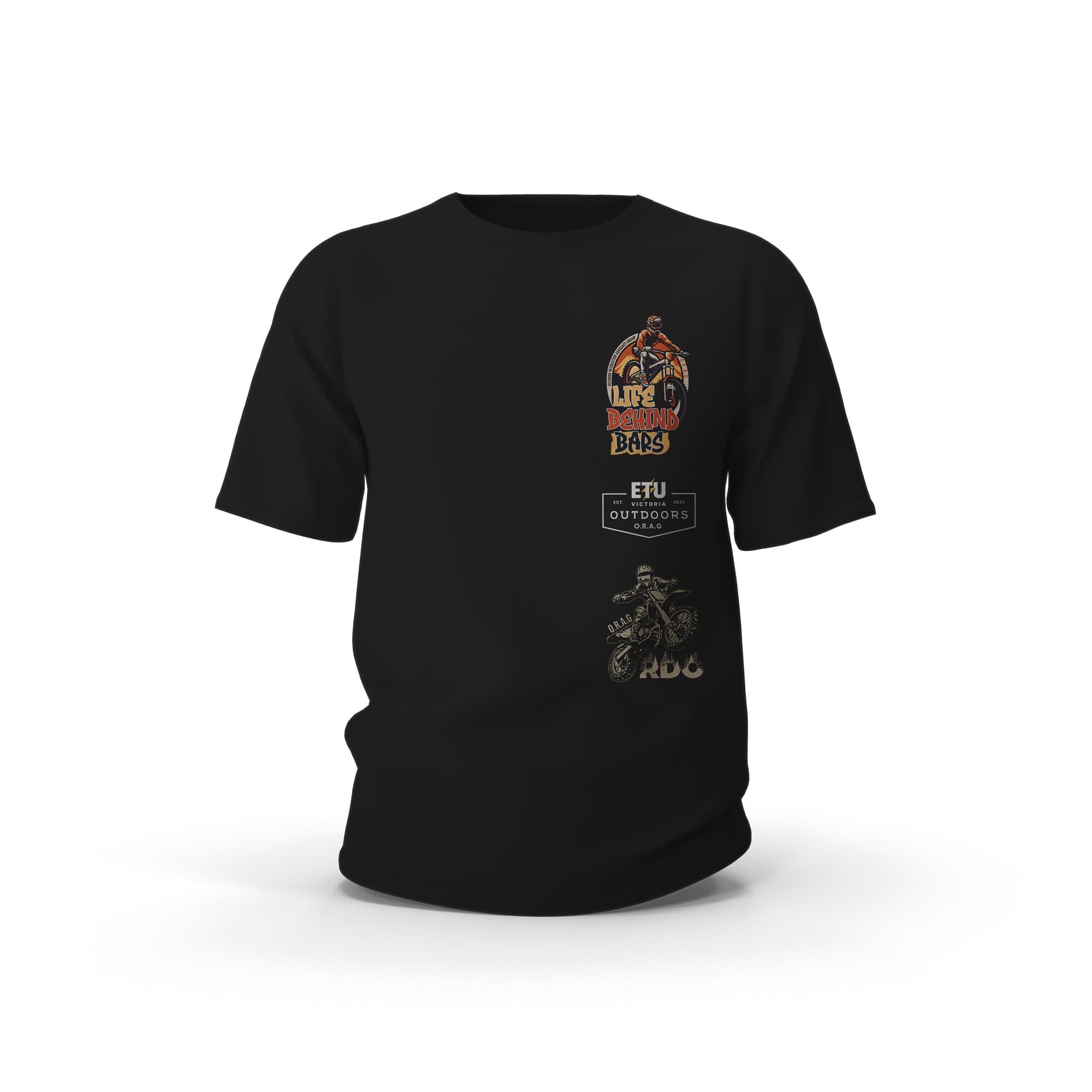 ORAG Motocross Black ETU T-Shirt