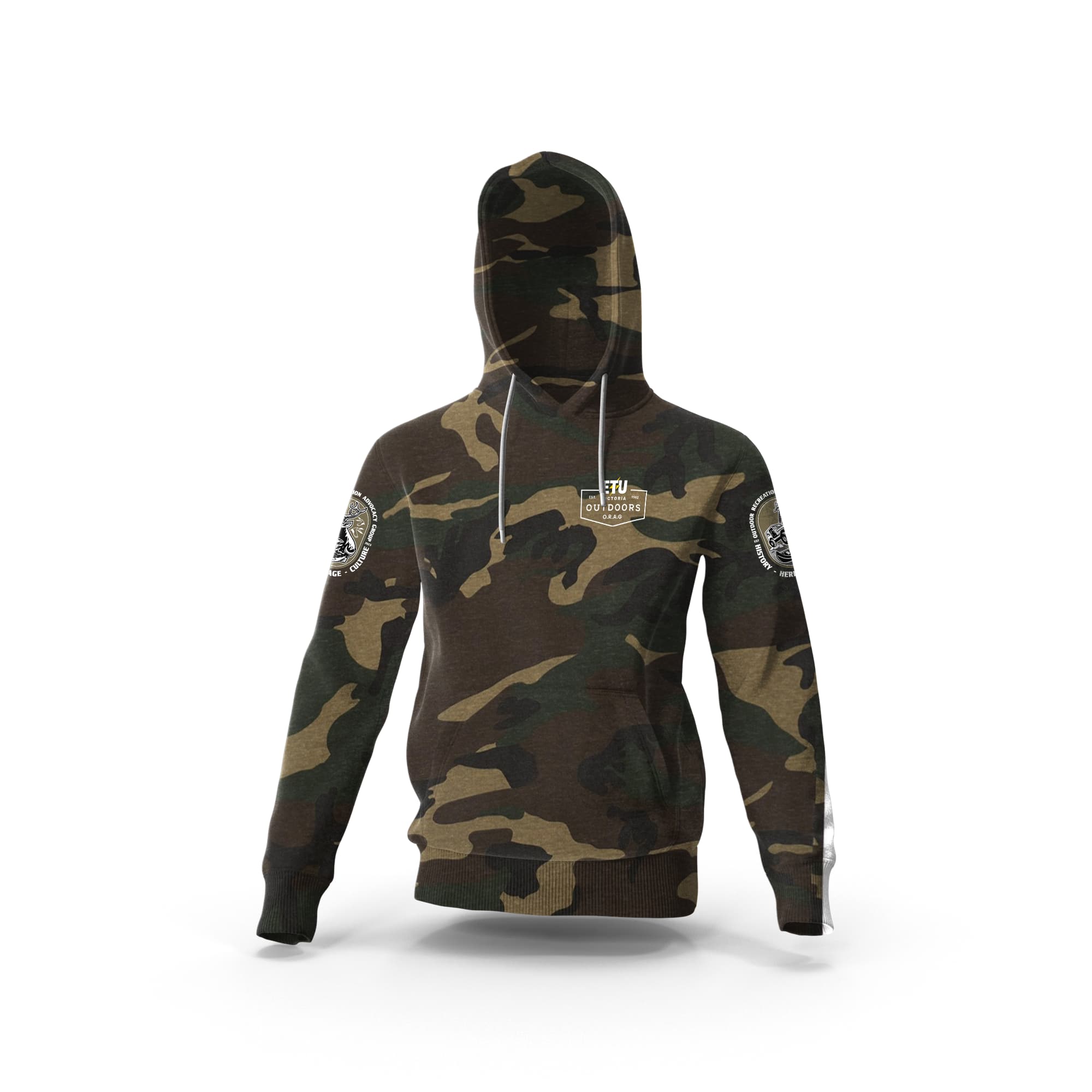 ORAG Camo Hooded ETU Sweatshirt