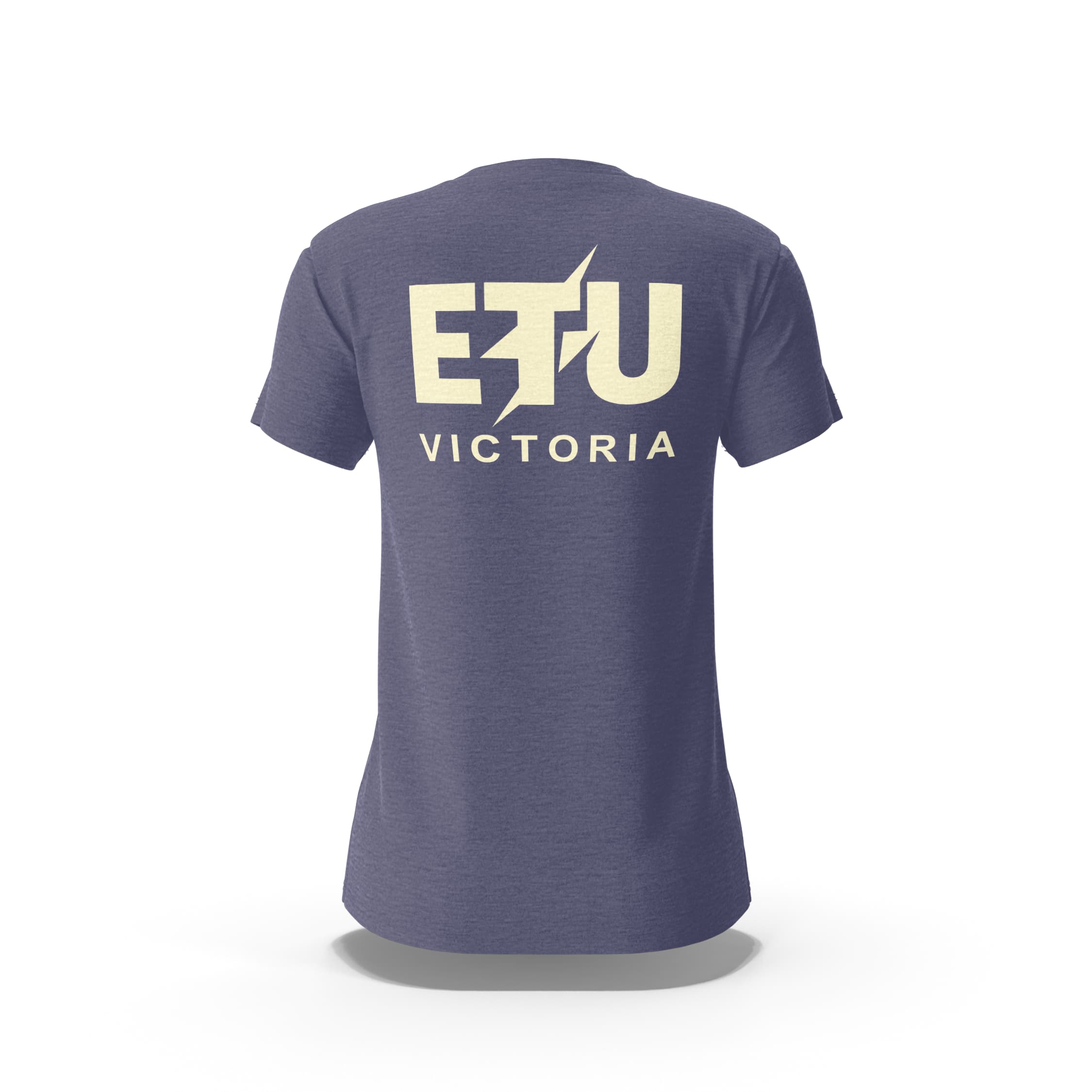 Stacked Faded Blue Women's ETU T-Shirt