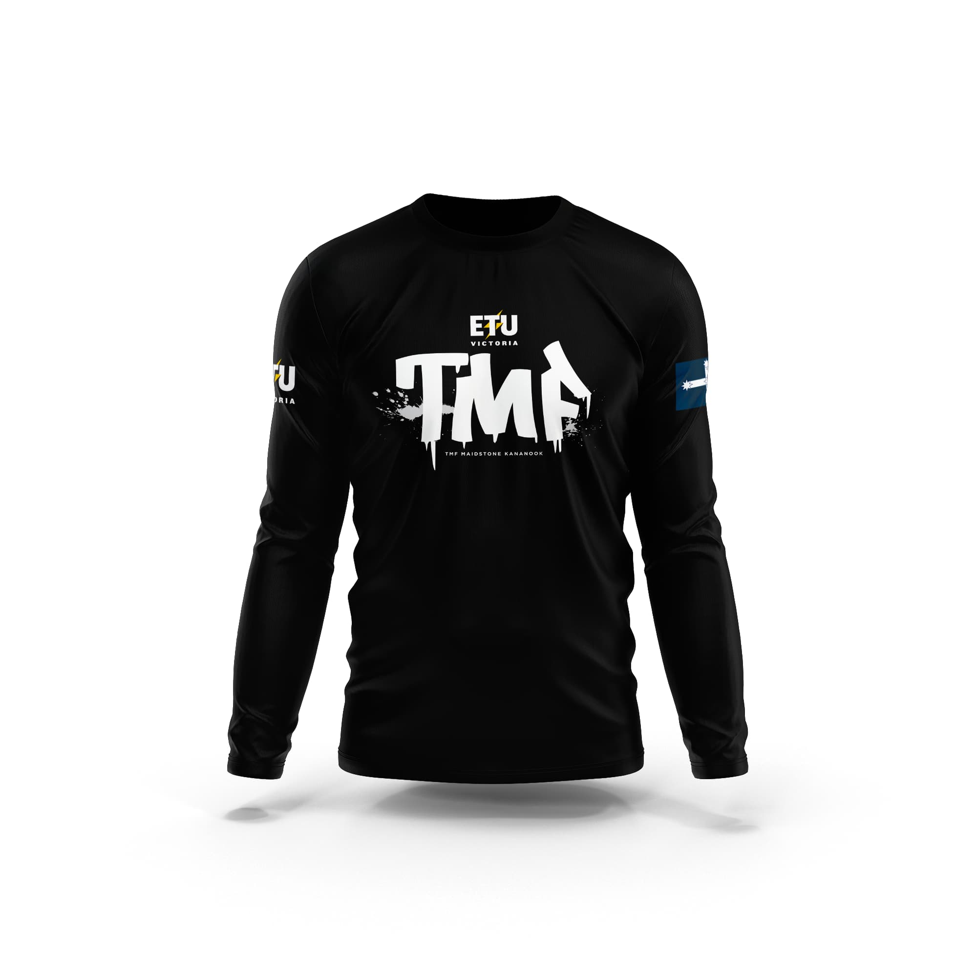 Pre-Order - TMF Black Long Sleeve ETU Shirt