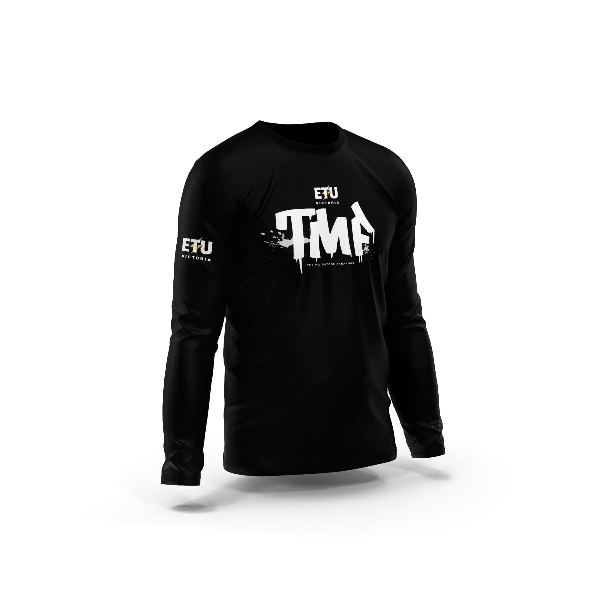 Pre-Order - TMF Black Long Sleeve ETU Shirt