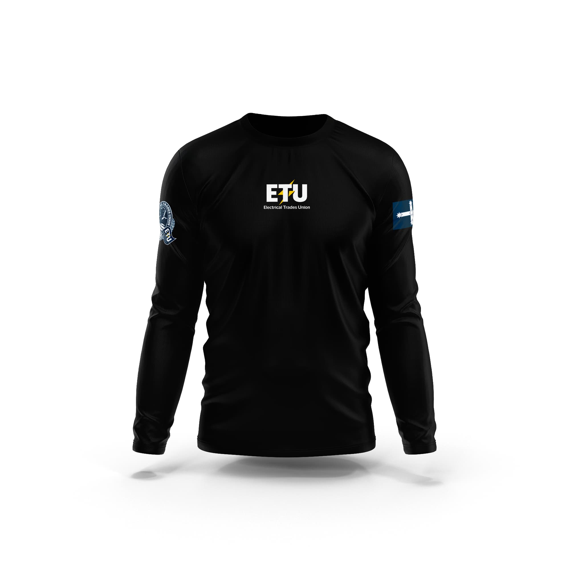 Traditional Black Long Sleeve ETU Shirt