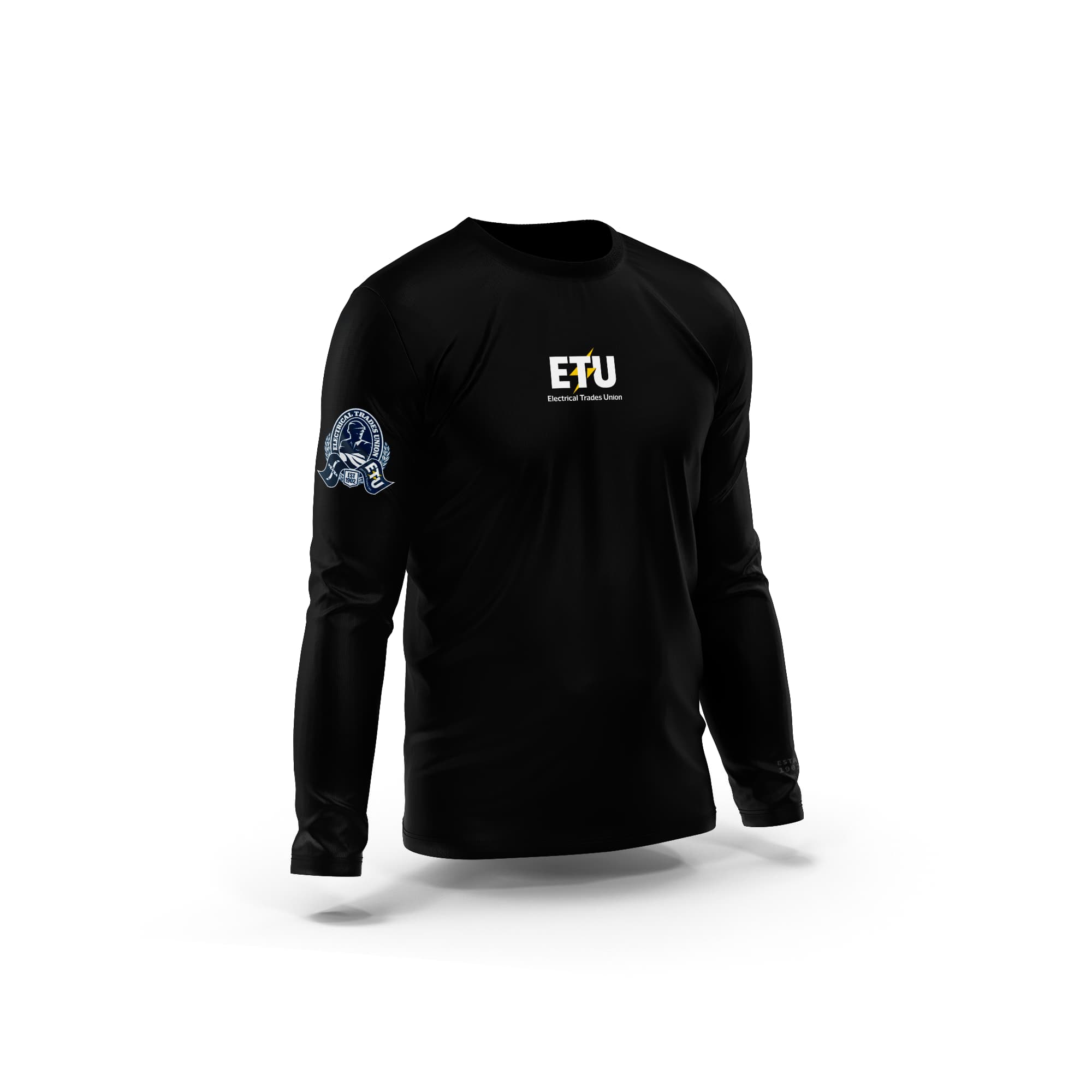 Traditional Black Long Sleeve ETU Shirt