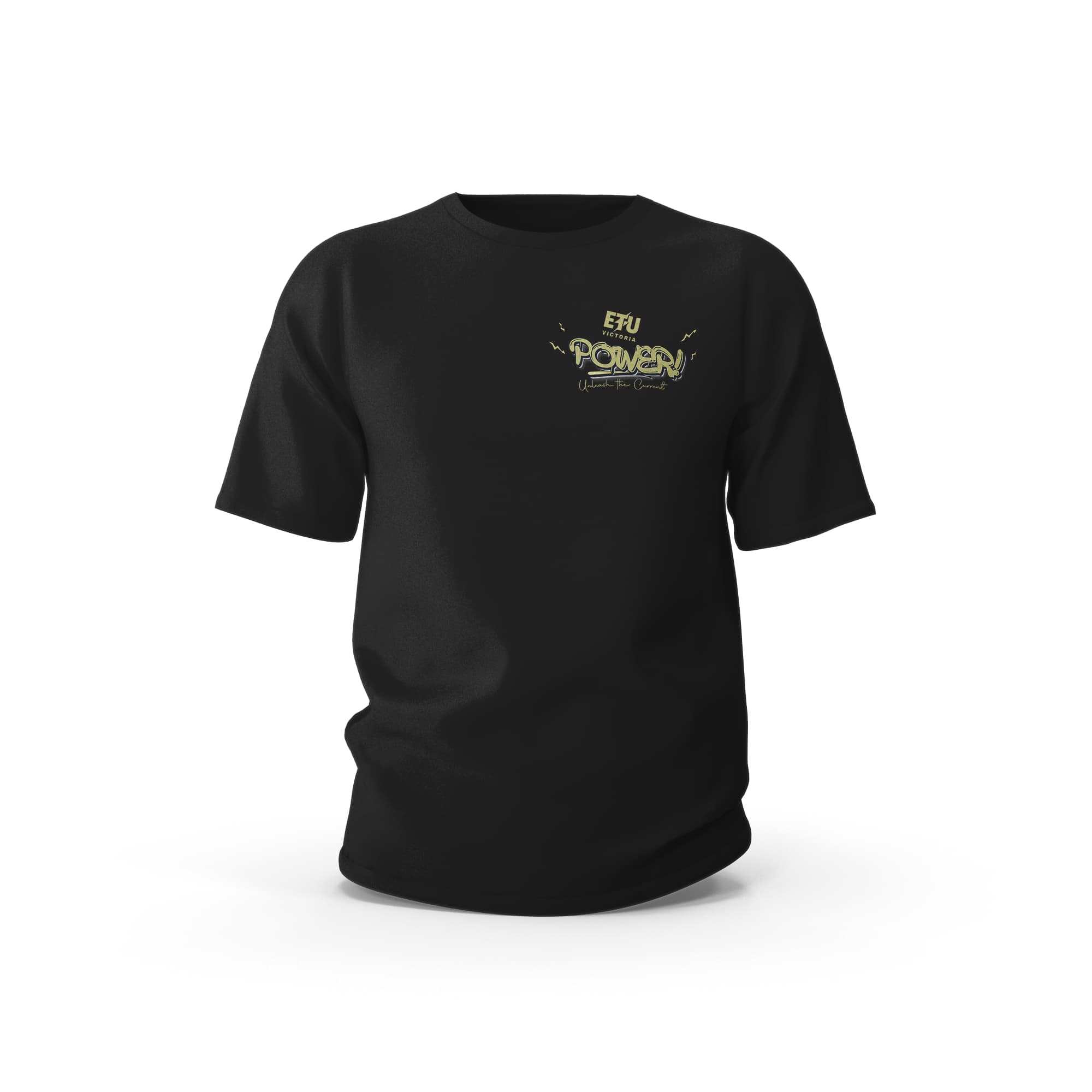 Unleash the Current Black ETU T-Shirt