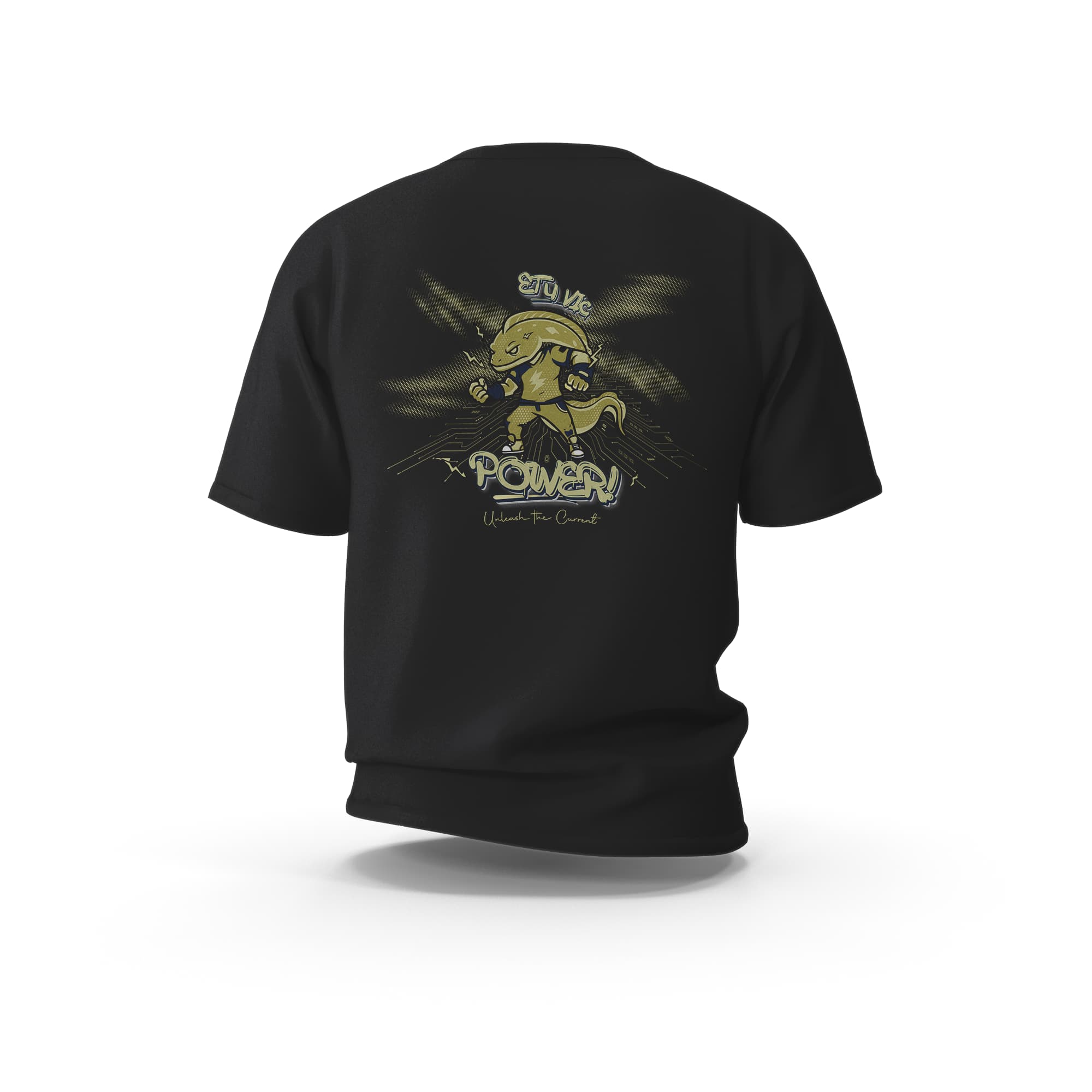 Unleash the Current Black ETU T-Shirt
